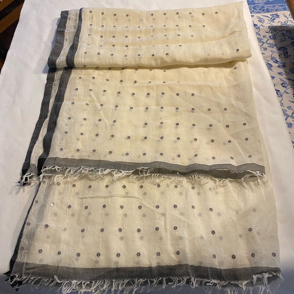 Polka dot scarf